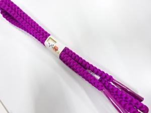 未使用品　正絹　手組帯締め